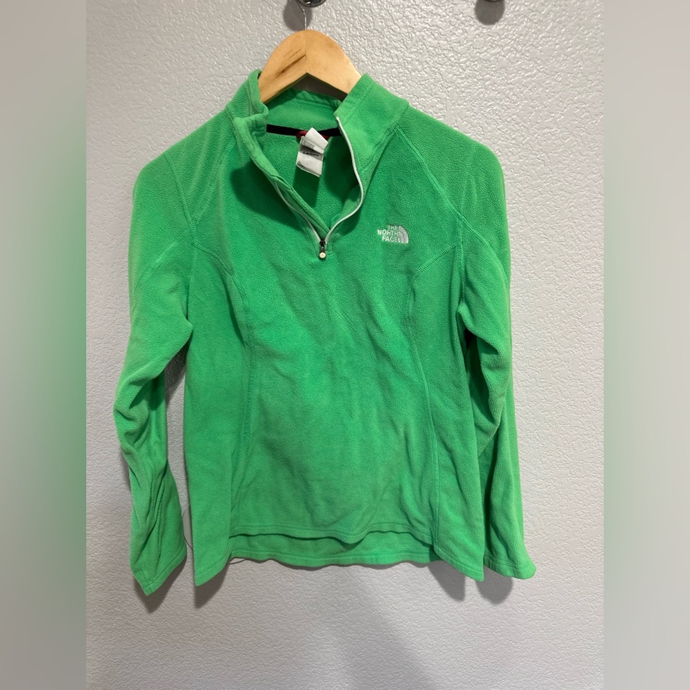 The North Face Women's Vibrant Green Cowl Sweater